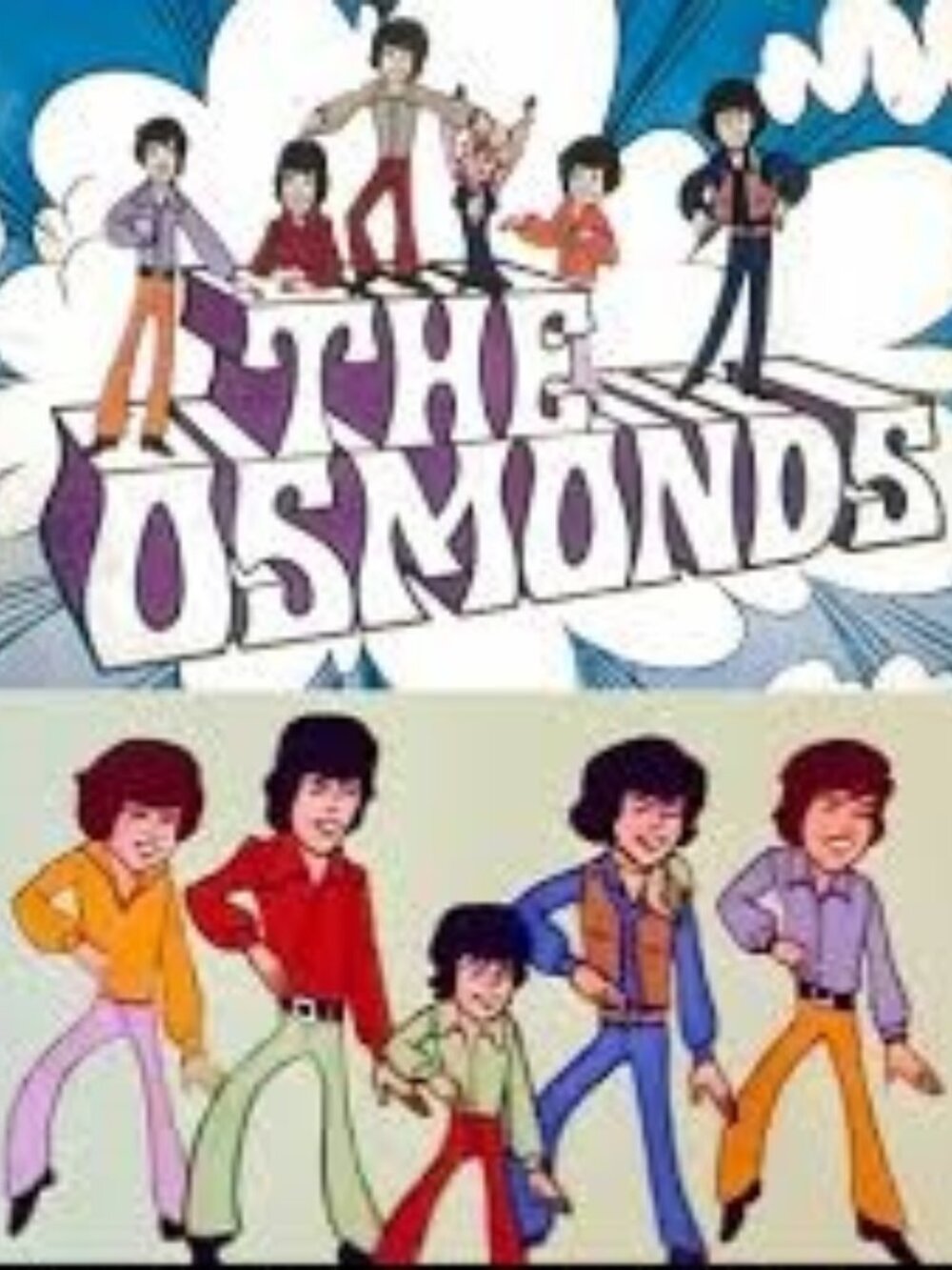 The Osmonds 1972 Complete Cartoon 4 disc set With DVD CASE